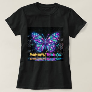 Butterfly Tees Co. Neon Butterfly Shirt 0047797