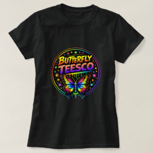 Butterfly TEESCO Graffiti Butterfly Shirt 0047833