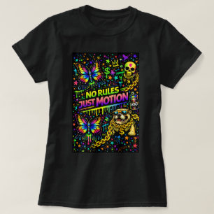 Butterfly TEESCO Graffiti Butterfly Shirt 0047839