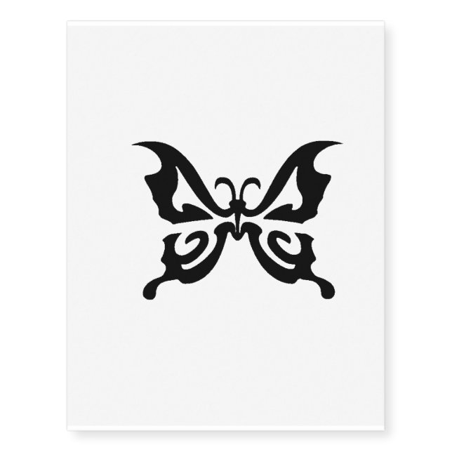 butterfly temporary tattoo (Front)