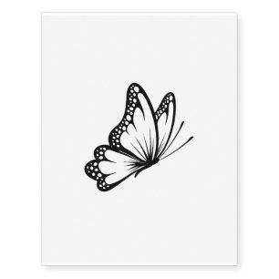 butterfly temporary tattoo
