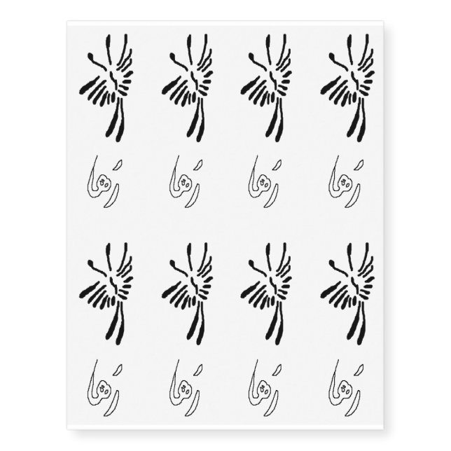 Butterfly Temporary Tattoos (Front)