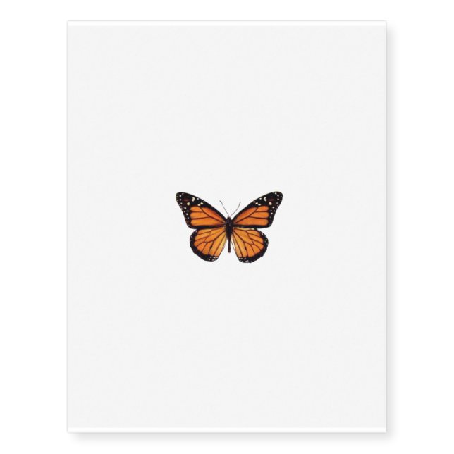 butterfly temporary tattoos (Front)