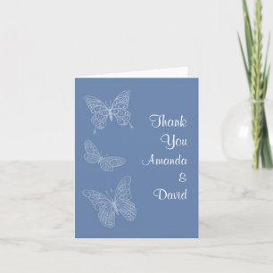 Butterfly Thank You Card