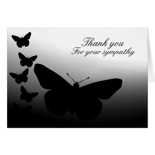 Butterfly Thank You Card | Zazzle