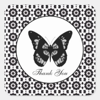 Butterfly: Thank You Sticker