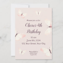 Butterfly Theme Birthday