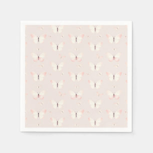 Butterfly Theme Birthday Napkins