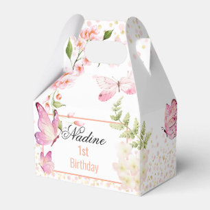 Butterfly Theme Favor Box