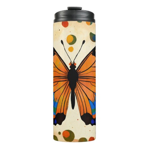 Butterfly theme Thermal Tumbler