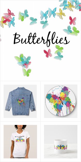 Butterfly Themed Cards & Gift Ideas!