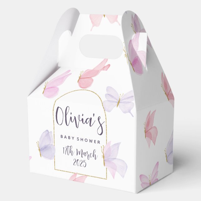 Butterfly Themed Party Boxes (Front)