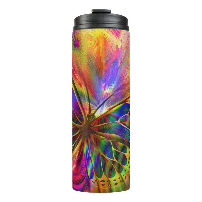 Butterfly Thermal Tumbler (Front)
