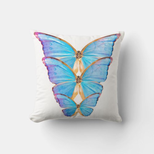 Butterfly Throw Pillow