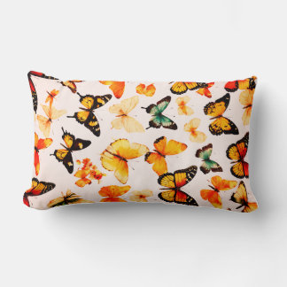 Butterfly Throw Pillow – Elegant Nature Inspired