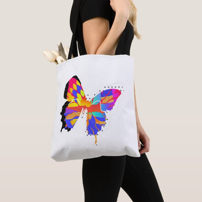 Butterfly Tote Bag (Close Up)
