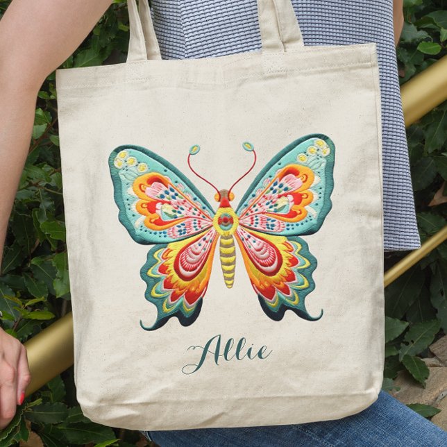 Butterfly Tote Bag (Creator Uploaded)