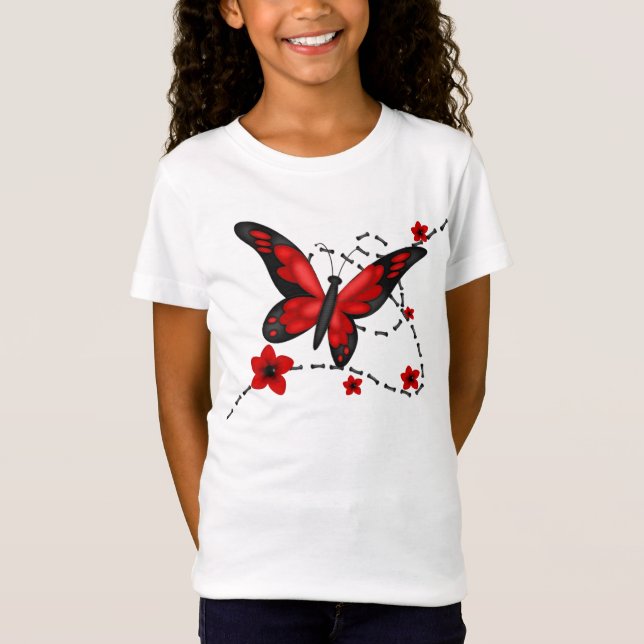 BUTTERFLY TRAIL BLOUSE TEE (Front)