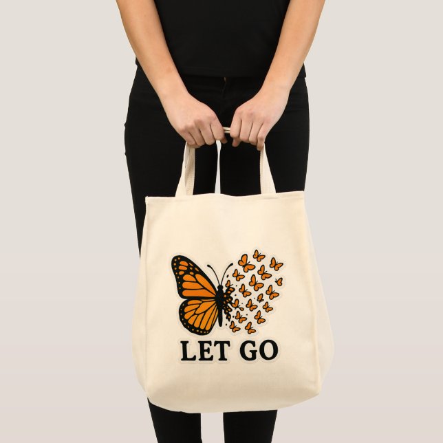 Butterfly Transforming into Tiny Butterflies  Tote Bag (Front (Product))