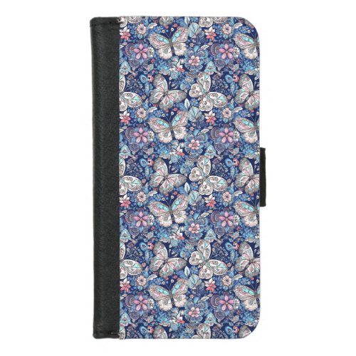 Butterfly Treasures iPhone 87 Wallet Case