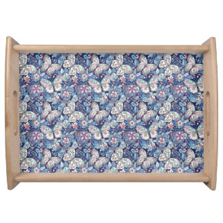 Butterfly Treasures Serving Tray