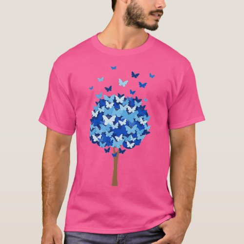 Butterfly Tree Beautiful 9 T_Shirt