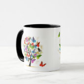Butterfly tree mug (Front Left)