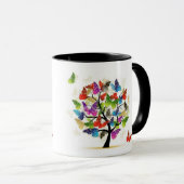 Butterfly tree mug (Front Right)