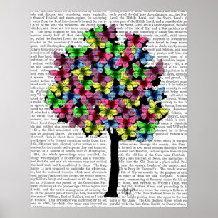Butterfly Tree Poster