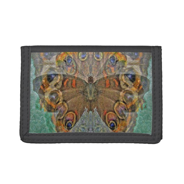 Butterfly Tri-fold Wallet (Front)