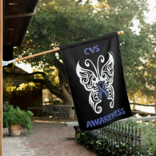 Butterfly/Tribal...CVS House Flag