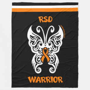 Butterfly/Tribal...RSD Fleece Blanket