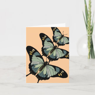 Butterfly Trio Note Card