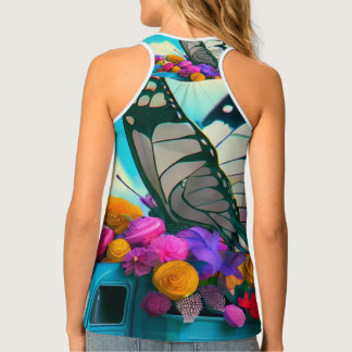 Butterfly Truck Tank Top