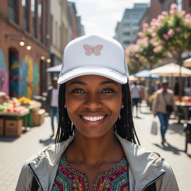 Butterfly Trucker Hat (Creator Uploaded)