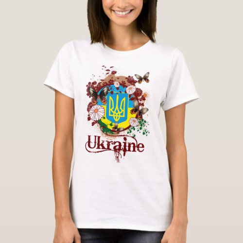 Butterfly Ukraine T_Shirt