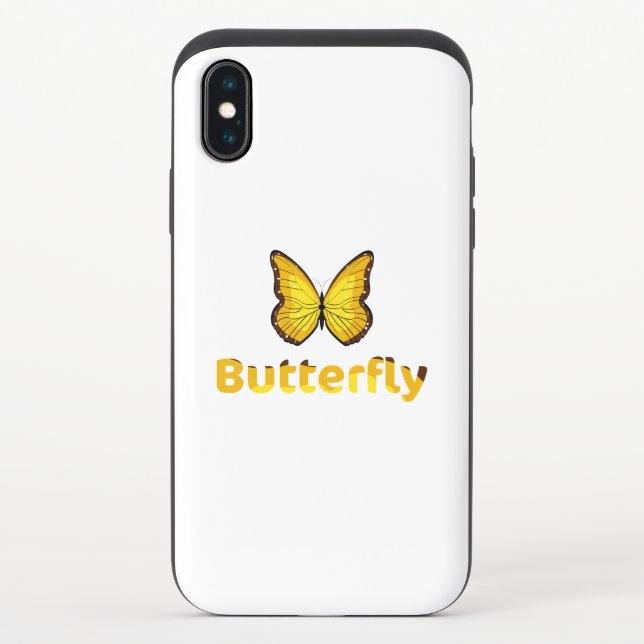 Butterfly Uncommon iPhone Case (Back)