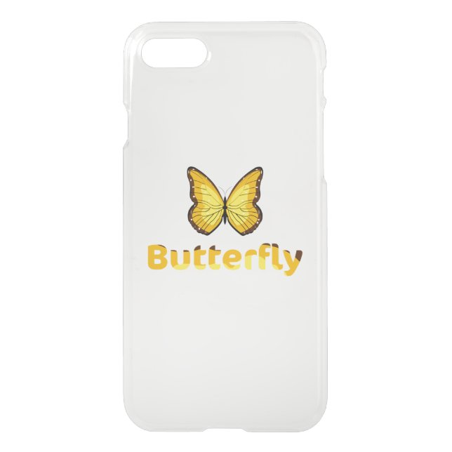 Butterfly Uncommon iPhone Case (Back)