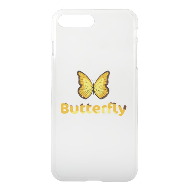Butterfly Uncommon iPhone Case (Back)