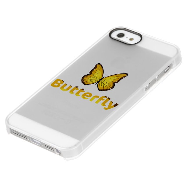 Butterfly Uncommon iPhone Case (Bottom)
