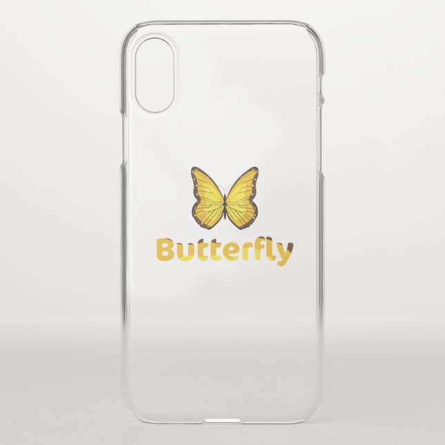Butterfly Uncommon iPhone Case (Back)