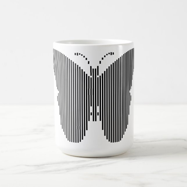 Butterfly Vector Design Mug (Center)