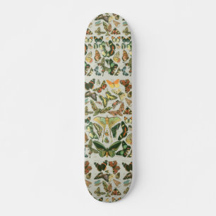 Butterfly Vintage Antique Butterflies Art Skateboard