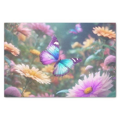 Butterfly Vintage Decoupage Tissue Paper