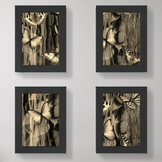 Butterfly wall art sets