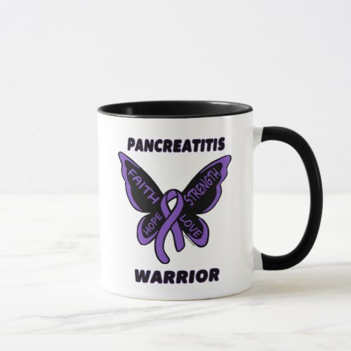 ButterflyWarriorPancreatitis Mug