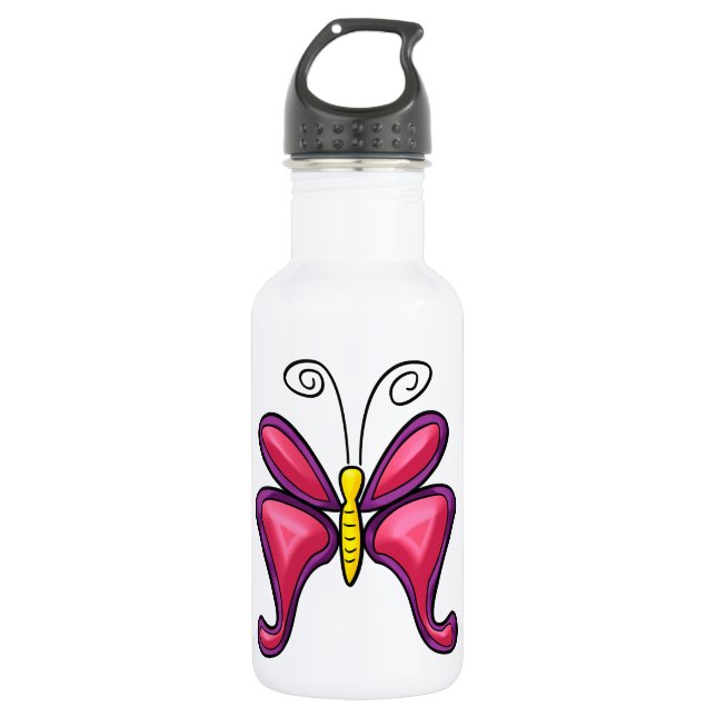 Butterfly Water Bottle (Front)