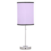 Butterfly Watercolor Purple Custom Table Lamp (Back)