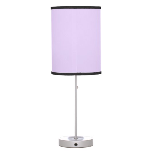 Butterfly Watercolor Purple Custom Table Lamp (Back)