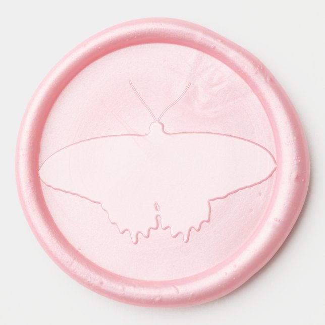 Butterfly  wax seal sticker (Front)